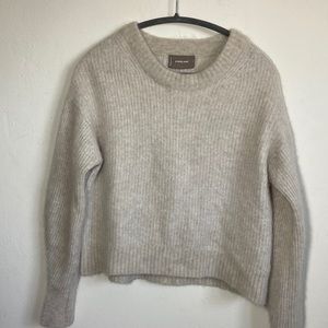 Everlane Alpaca Crew sweater (photo for style reference)